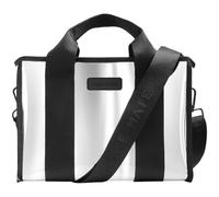 Case-Mate Silver Chrome Small Beach Tote - Lightweight Beach Bag with Crossbody Strap for Women - Waterproof, Tip-Proof, Foldable & Washable - Tote Bag for Pool, Travel and Vacation