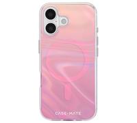 Case-Mate Soap Bubble iPhone 17 Case [Compatible with MagSafe] - Stylish Phone Case for Women with 12ft Drop Protection - Premium Magnetic Cover for iPhone 17 - Peach Iridescent
