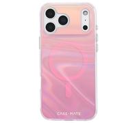 Case-Mate Soap Bubble iPhone 17 Pro Max Case [Compatible with MagSafe] - Stylish Phone Case for Women with 12ft Drop Protection - Premium Magnetic Cover for iPhone 17 Pro Max - Peach Iridescent