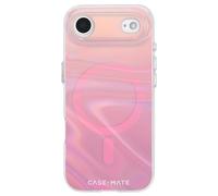 Case-Mate Soap Bubble iPhone Air Case [Compatible with MagSafe] - Stylish Phone Case for Women with 12ft Drop Protection - Premium Magnetic Cover for iPhone Air - Peach Iridescent