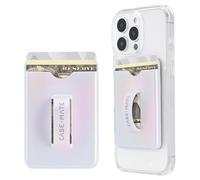 Case-Mate Soap Bubble Loop Grip MagSafe Wallet - Removable Magnetic Phone Wallet/Card Holder w/. Easy to Hold Built-In Loop Grip [Holds up to 3 Cards & Cash] Travel & iPhone Accessories - Iridescent