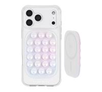 Case-Mate Soap Bubble Stick it! Magnetic Suction Mount - Snap-on iPhone Holder - Detachable for MagSafe - Content Creator Essentials for iPhone 17 Pro Max/16 Pro Max/15 Pro Max/14 Pro Max - Iridescent
