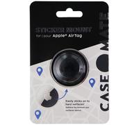 Case-Mate Sticker Mount case for AirTags - Sticks to Most Hard Surfaces - Black
