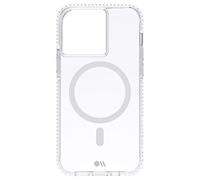 Case-Mate Tough Clear Plus MagSafe Case protective cover compatible with Apple iPhone 14 case clear [Recycled material | 15ft drop protection | Integrated MagSafe charging ring] - Clear