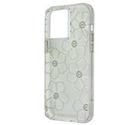Case-Mate Floral Gems Case protective cover compatible with Apple iPhone 14 Pro Max flowers [Shockproof | Up to 10ft drop protection | Made from recycled material] - Glitter