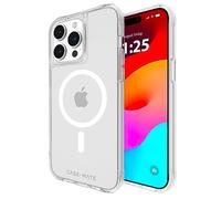 Case-Mate Tough iPhone 15 Pro Max Case - Clear [12FT Drop Protection] [Compatible with MagSafe] Magnetic Phone Case for 15 Pro Max 6.7", Shockproof Cover with Anti Yellowing, Anti Scratch Tech