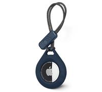 Case-Mate Tough Sport Lanyard protective cover compatible with Apple Air-Tag holder [Scratch-resistent Air-Tag accessory | Shockproof | Modern designed Air-Tag case] - Navy Blue