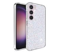Case-Mate Twinkle Case protective cover compatible with Samsung Galaxy S23 case glitter [12 ft drop protection | Certified with Designed for Samsung | Made from recycled material] - Diamond Silver