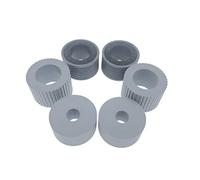 Case of 10 Packs,OKLILI PA03338-K011 & PA03576-K010 Scanner Pickup Pick Roller + Brake Roller Tire set Compatible with Fujitsu fi-6670 fi-6670A fi-6770 fi-6770A fi-5750s