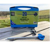 Case of 20 Hard Ground Pegs and Peg Puller