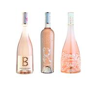 Case of 3 Premium Rose Wine - Premium Rosé From Provence | 1 x R De Roubine | 1 x Instant B | 1 x La Vie En Rosé - French Rosé Wines