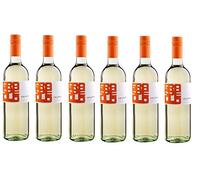 CASE OF 6 BOTTLES OF ITALIAN WHITE WINE FROM THE REGION OF VENETO GRASPELLO BIANCO VINO DA TAVOLA (750ml each x 6)
