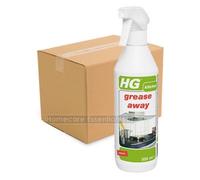 Case of 6 x HG Grease Away Kitchen Degreaser Spray 500ml