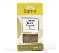 Case of 6 x Suma Ground Black Pepper (30G) Gluten Free Vegan