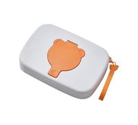 Case Portable Dispenser Dustproof Wipe Holder Bear Pattern Box Keep Wipe Wet Portable