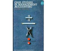 Case Studies in Management Accounting