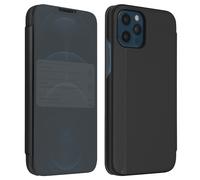 Case the iPhone 12 Pro Max Translucent flap Design Mirror Video support black