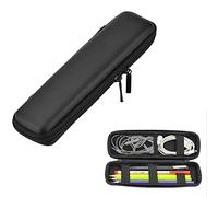 Case Wonder Black Color EVA Hard Shell Stylus Pen Pencil Case Holder for Executive Fountain Pen, Ballpoint Pen, Stylus Touch Pen, Apple Pencil, Wacom Creative Stylus 2