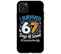 Case Worker Survived 67 Days Of School Humor Design Case for iPhone 11 Pro Max