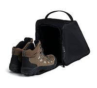 Case4life Black Water Resistant Walking Boot Bag for Adults or Children. Ideal for Work Boots, Walking Boots, Hiking Boots Or Rugby/Football Boots.