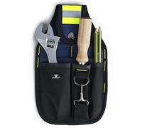 Case4Life Tool Holder Pouch, Work Tool Belt Attachment - Perfect For Diy Electricians Tools, Carpenters, Joiners Builders