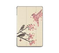 caseable Fire Cover (7" Tablet, 5th Generation - 2015 Release), Blossom Bird