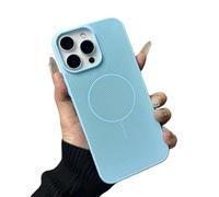 Caseative for iPhone 12 Pro Case,Heat Dissipation Breathable Hollow Mesh Shockproof Magnetic Compatible with MagSafe Wireless Charging (Blue,12 Pro)