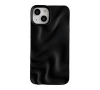 Caseative for iPhone 13 Case,Water Ripple Pattern Wave Phone Case (Black)