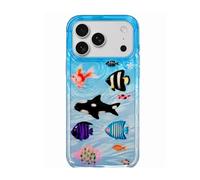 Casechics Compatible with iPhone 17 Pro Case,Ocean，Blue