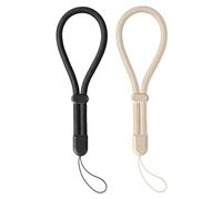Casecond Phone Wrist Strap Anti Theft Lanyard Hand Charm Universal Adjustable iPhone Finger Grip Wristlet with 3 Tether for Keychain, 6mm, Nylon, No Gemstone