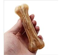 Casecover 10Pcs Crystal Leather Pressing Bone Chews Snack Food Treats Dogs Bones For Pet Puppy chew Supplies Dog Toys