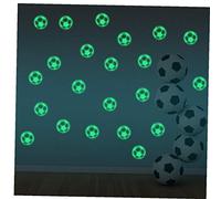Casecover 12pcs 3d Football Glow in Dark Luminous Fluorescent Vinyl Wall Stickers Home Decor Decals on Stock
