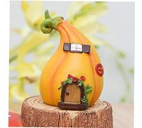 Casecover Miniatures Crafts Fairy Figurines Mini House Garden Decoration Micro Landscape Resin for Home 1pc