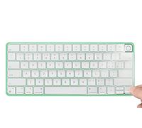 CASEDAO Keyboard Cover for Apple iMac 24" Magic Keyboard with Touch ID, Ultra Thin TPU for Apple iMac 24" A2449 - Transparent/Transparent