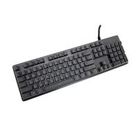 CASEDAO Keyboard Cover for Logitech G213/G610/G810/G512/G512 SE/G413 Mechanical Gaming Keyboard, Transparent, Waterproof, Flexible, Comfortable, USB, PC, QWERTY, 12 Keys