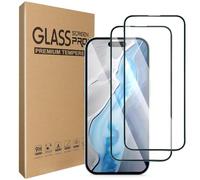 CaseEl Screen Protector for iPhone 16 Pro [2 Pack],[99.99% HD Crystal Clear][0.001s Respond][Anti-Fingerprint][Anti-Scratch],9H Hardness Tempered Glass for iPhone 16 Pro Screen Protector(6.3 Inch)