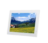 CASEGO 13-inch Digital Photo Frame, High-definition Multi-functional Wall-mounted Advertising Player with High-definition Video Player (white color)