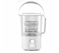 CASEGO Small Fully Automatic Washing Machine, Portable Handle, Removable Drain Basket, Suitable for Multiple Scenarios (A)
