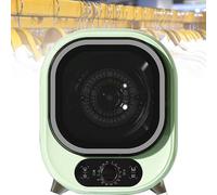 CASEGO Tumble Dryer,Vented Tumble Dryer, Small Portable Condenser Compact Mini Spin Dryer, Perfect for Counter Top or Wall Mounted Use (B 110V)
