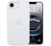 CASEKOO Armor Shockproof for iPhone 16e Case [Military Grade Protection] Anti-fingerprint Protective for iPhone 16 E Case Frosted Translucent Slim Thin Cover for iPhone 16e Phone Case - Matte White