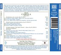 CASELLA: LA DONNA SERPENTE; INTRODUZIONE, ARIA E TOCCATA; PARTITA NEW CD