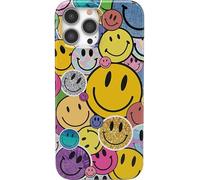 Casely iPhone 12/12 Pro Case | All Smiles | Smiley Face Sticker Case