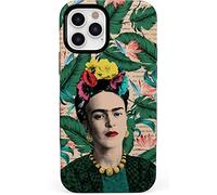Casely iPhone 12/12 Pro Case | Find Your Muse | Frida Kahlo Portrait Floral | Bold Protective Design | Compatible with MagSafe