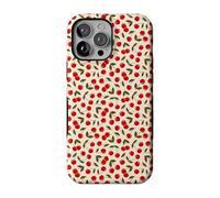 Casely iPhone 13 Pro Max Case | Cherry on Top | Red Cherries | Bold Protective Design | Compatible with MagSafe