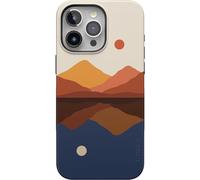 Casely iPhone 15 Pro Max Case | Opposites Attract | Day & Night Mountains | Bold Protective Design | MagSafe Compatible Design
