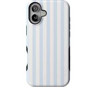 Casely iPhone 16 Case | Sunday Best | Blue Stripes | Compatible with MagSafe | Bold Protective Design