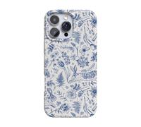 Casely iPhone 16 Pro Case | Hop & Bloom | Bunny Toile | Compatible with MagSafe | Classic Ultra Slim Design