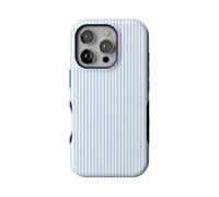 Casely iPhone 16 Pro Case | Marina Lines | Tiny Pinstripe | Bold Protective Design | Compatible with MagSafe