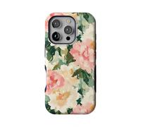Casely iPhone 16 Pro Case | The Garden Room | Painted Petals | Bold Protective Design | Compatible with MagSafe