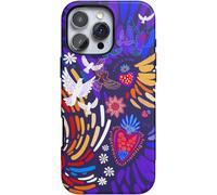 Casely iPhone 16 Pro Case | Viva La Vida | Frida Kahlo Collage | Bold Protective Design | Compatible with MagSafe